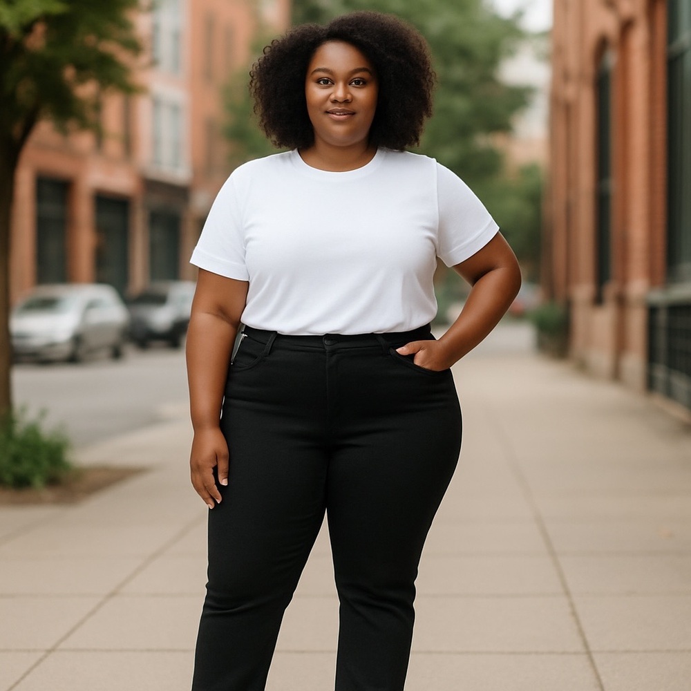 Gloria Vanderbilt Classic Black Women's Jeans